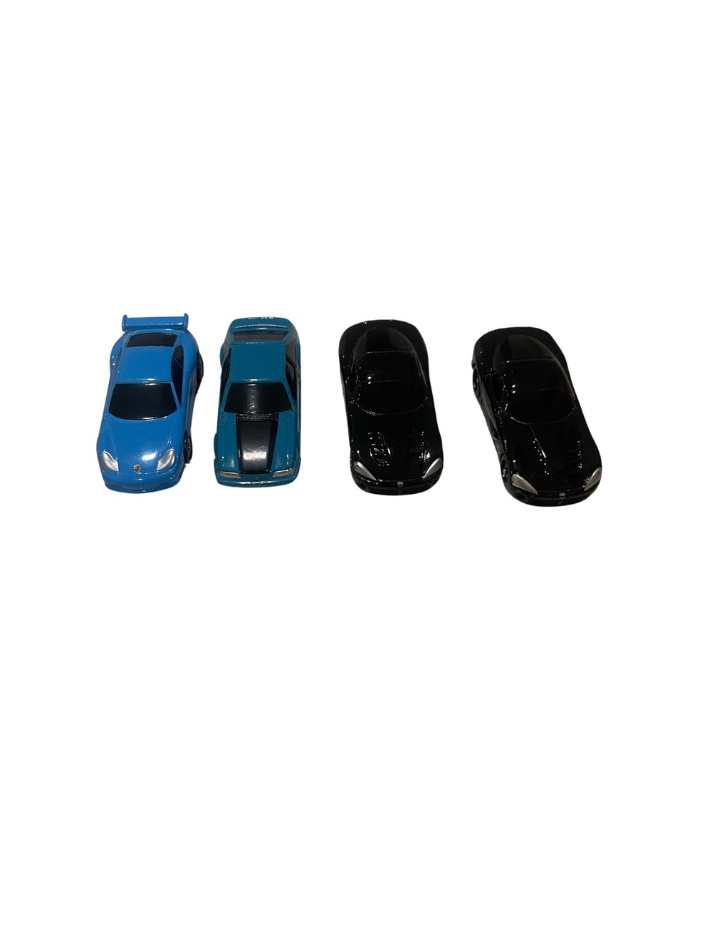 Toy Car Set - Blue and Black Kids Vehicles